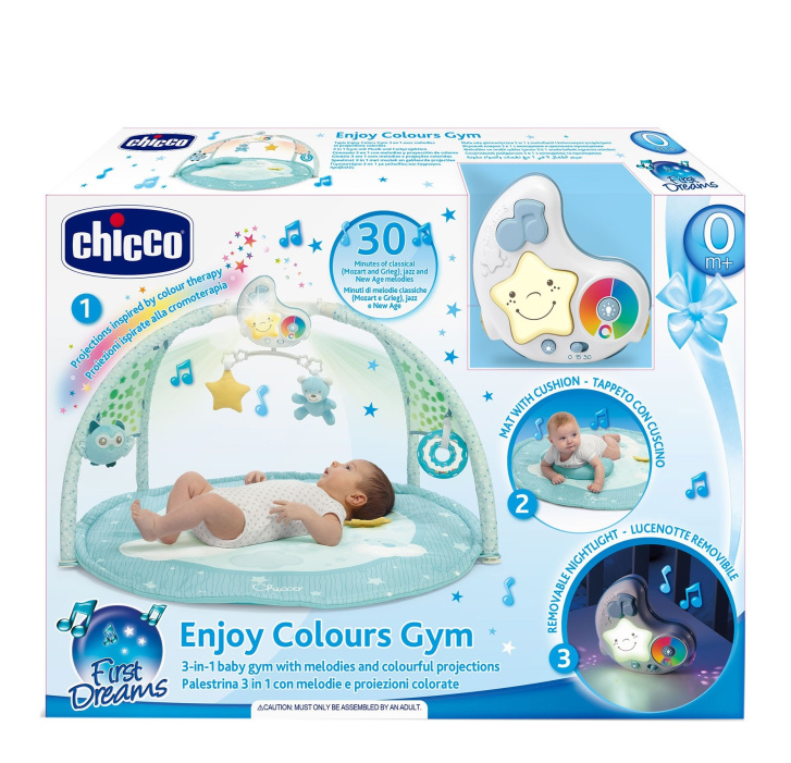 Chicco – Podložka s hrazdičkou modrá
