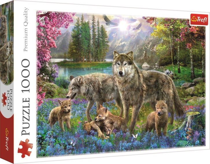 Puzzle 1000 – Vlci