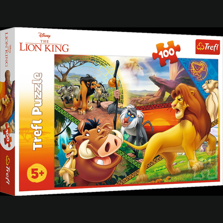 Puzzle 100 – Lví Král