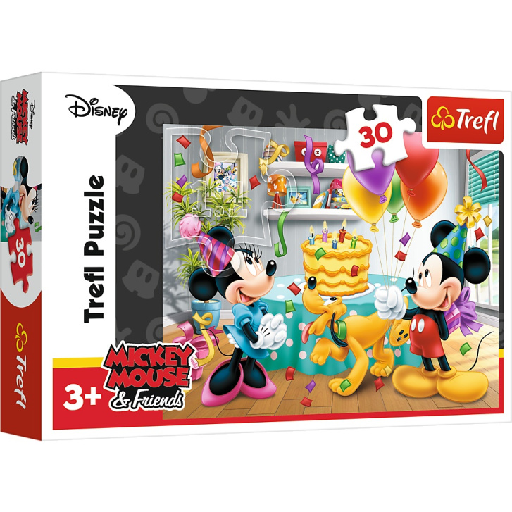 Puzzle 30 – Mickey Mouse a přátelé