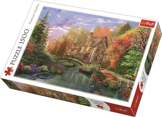 Puzzle 1500 – Chata u jezera
