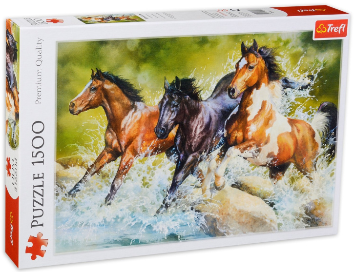 Puzzle 1500 – Koně