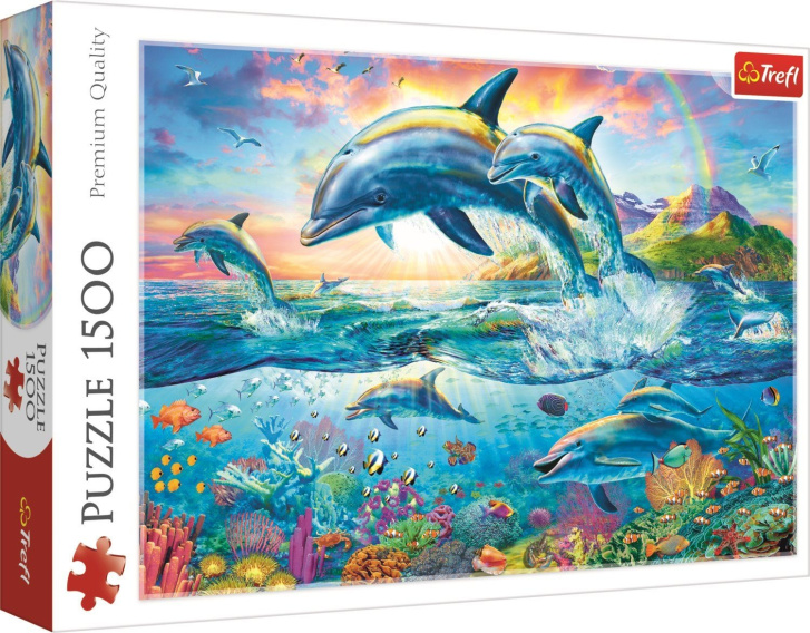 Puzzle 1500 – Delfíni