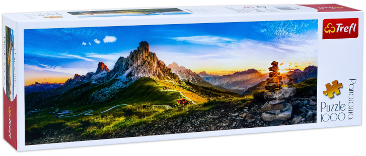Puzzle 1000 – Panorama Passo di Giau Dolomity