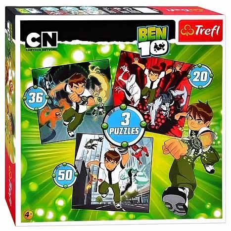Puzzle 3v1 - Ben 10