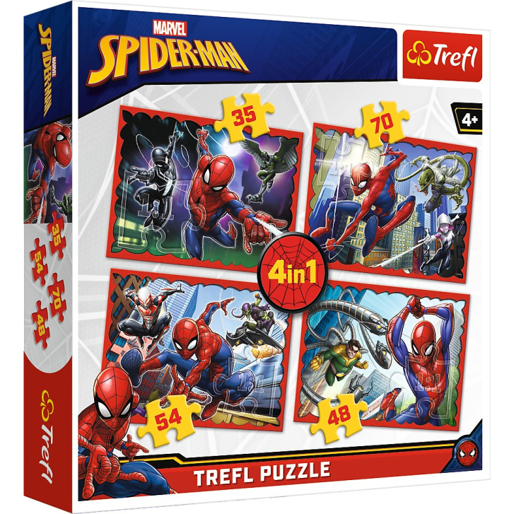 Puzzle 4v1 – Spiderman
