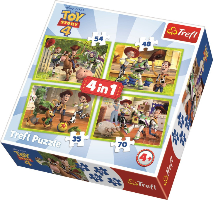 Puzzle 4v1 Toy Story 4