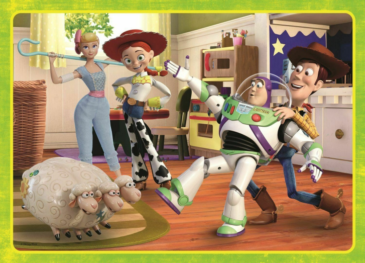 Puzzle 4v1 Toy Story 4