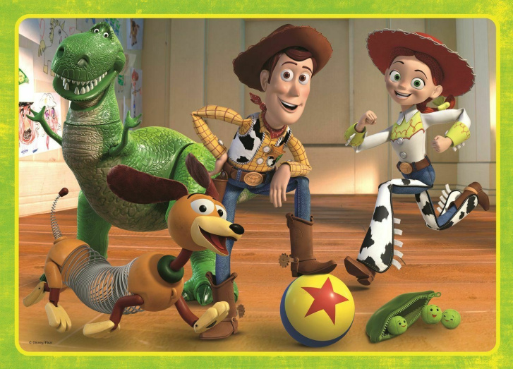 Puzzle 4v1 Toy Story 4