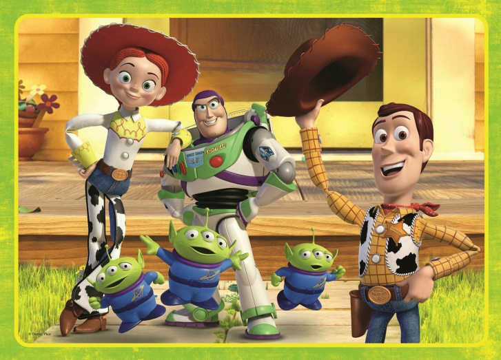 Puzzle 4v1 Toy Story 4
