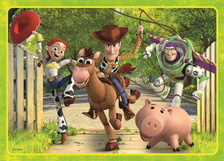 Puzzle 4v1 Toy Story 4