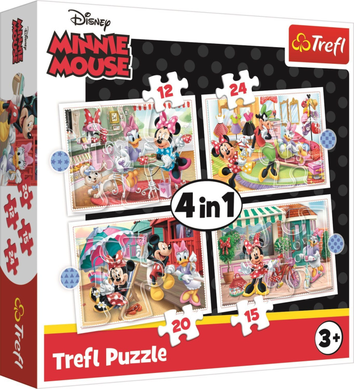 Puzzle 4 v 1 – Minnie Mouse