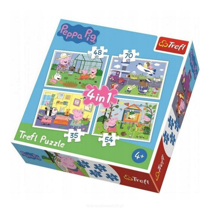 Puzzle 4v1 – Peppa Pig