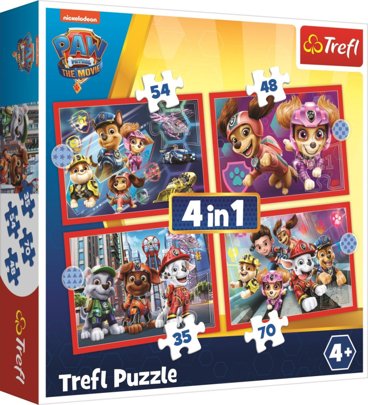 Puzzle 4v1 – Paw Patrol