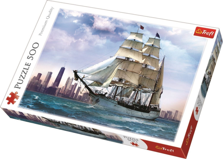 Puzzle 500 - Plachetnice