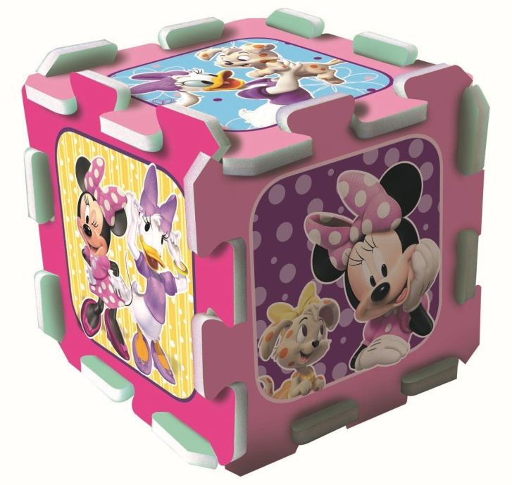 Podlahové puzzle 8 ks - Minnie Mouse