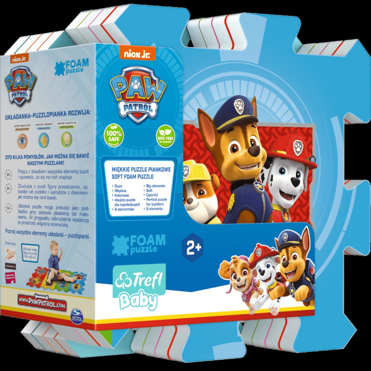 Pěnové puzzle Paw Patrol