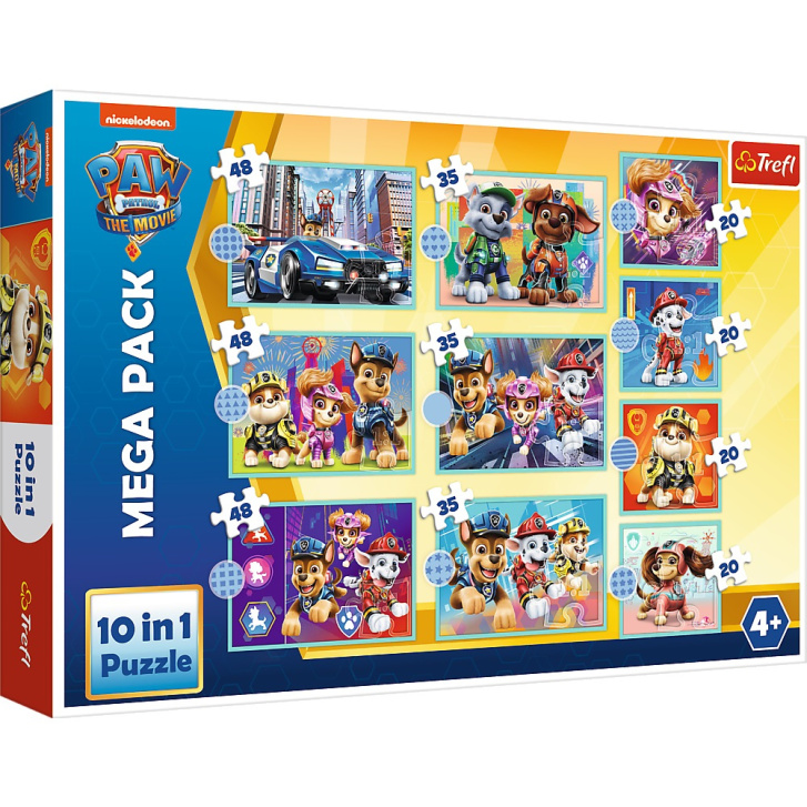 Puzzle 10 v 1 – Paw Patrol