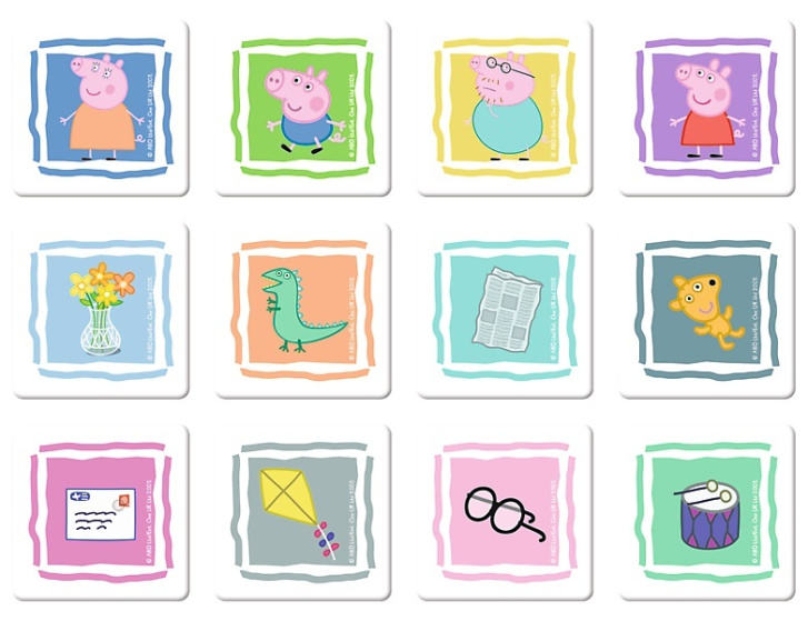 Puzzle 2 v 1 - Peppa Pig