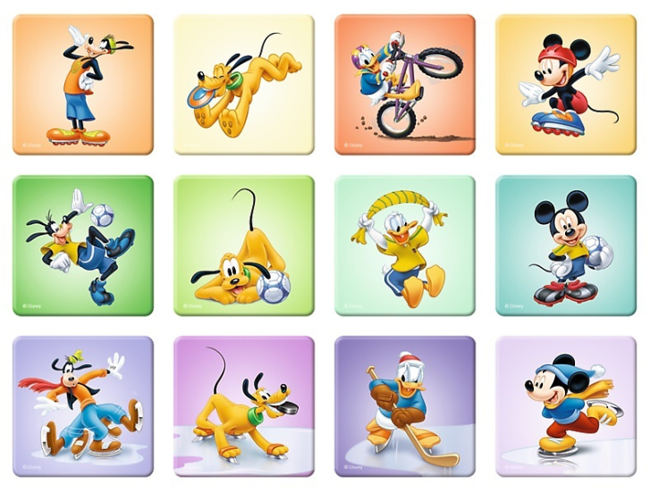 Puzzle 2v1 - Mickey Mouse