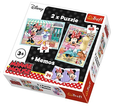 Puzzle 2 v 1 - Minnie Mouse