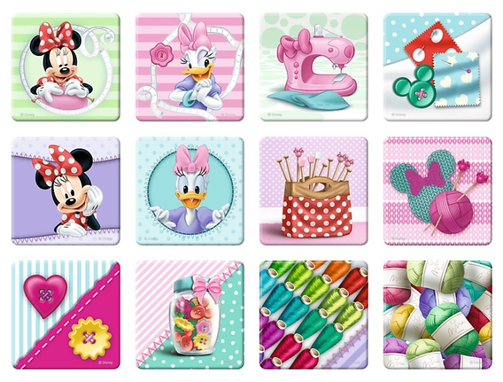 Puzzle 2 v 1 - Minnie Mouse