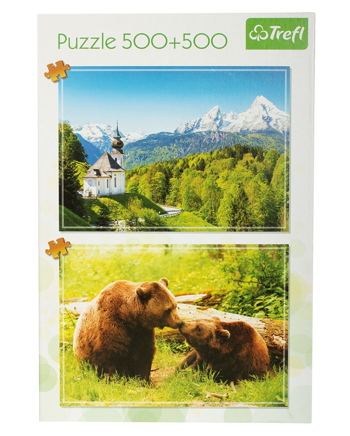 Puzzle 2 X 500 - Příroda