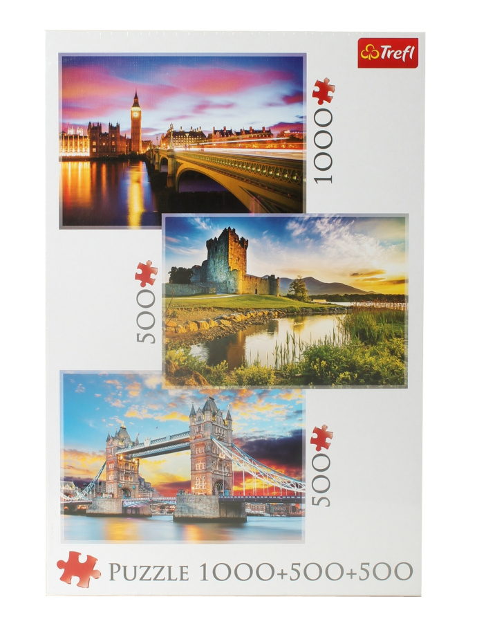 Puzzle 3v1- Británie