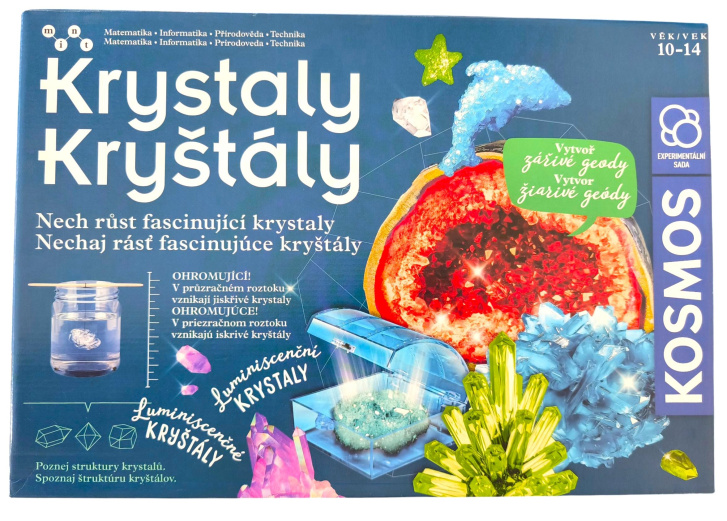 Sada experimentů - Krystaly