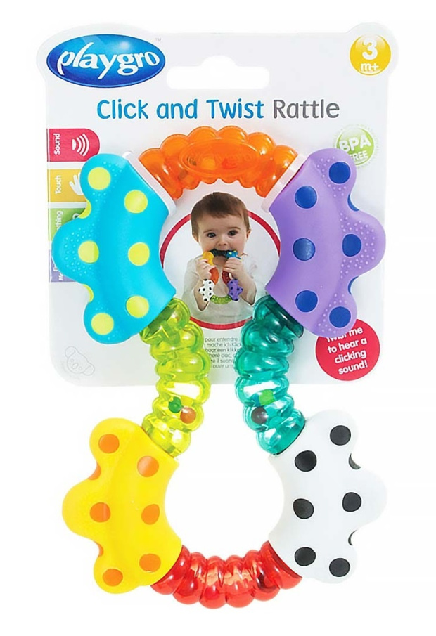 Playgro - Kousátko pohyblivá žížala