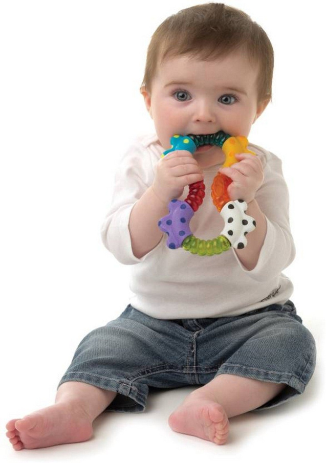 Playgro - Kousátko pohyblivá žížala