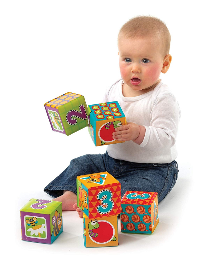 Playgro - Měkké kostky