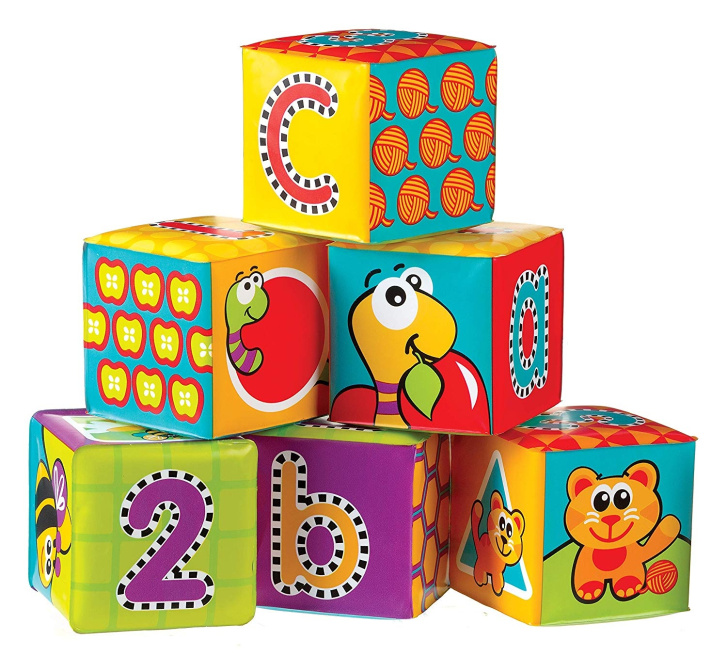 Playgro - Měkké kostky