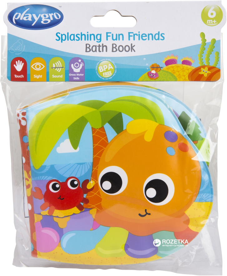Playgro – Koupací knížka
