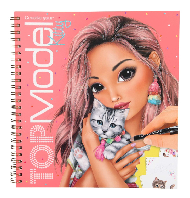 Top Model - Skicák s kočičkami