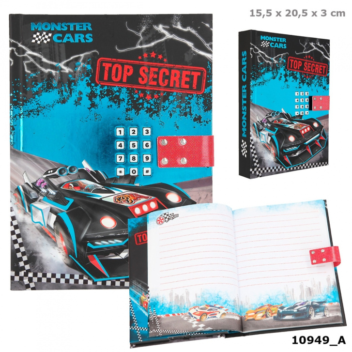 Monster Cars - Tajný diář