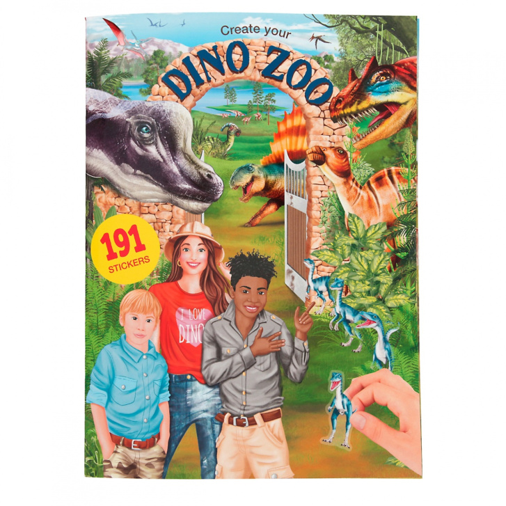 Samolepkové album – Dino ZOO
