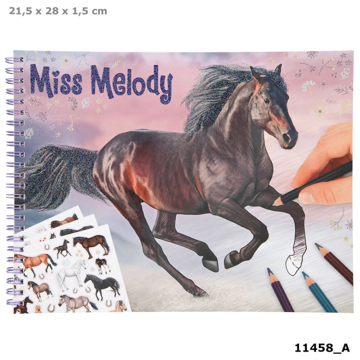 Miss Melody - Omalovánky koně