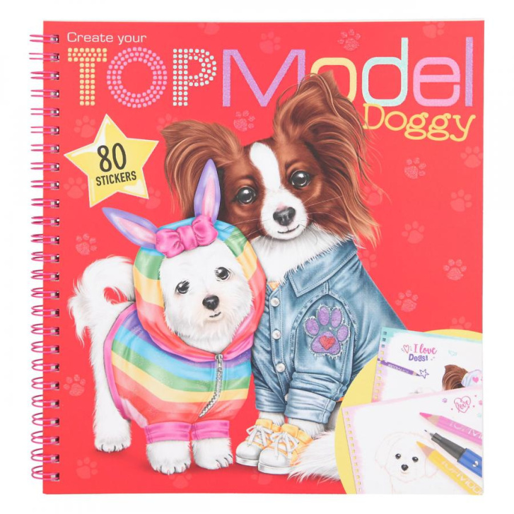 Top Model - Omalovanky Doggy