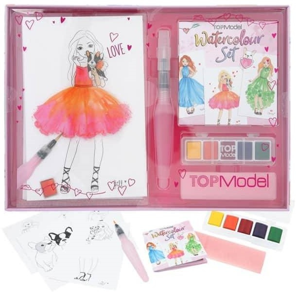 Top Model - Malování s barvami