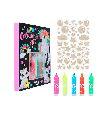 Neon Colouring Book