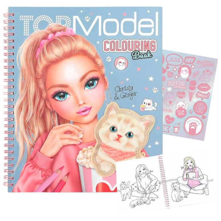 Top Model – Skicák omalovánky