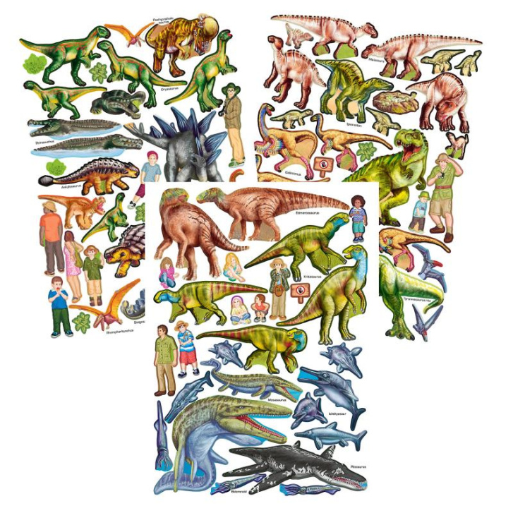 Dino World – Samolepkový sešit