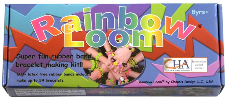 Rainbow Loom - Kreativní náramky 600ks