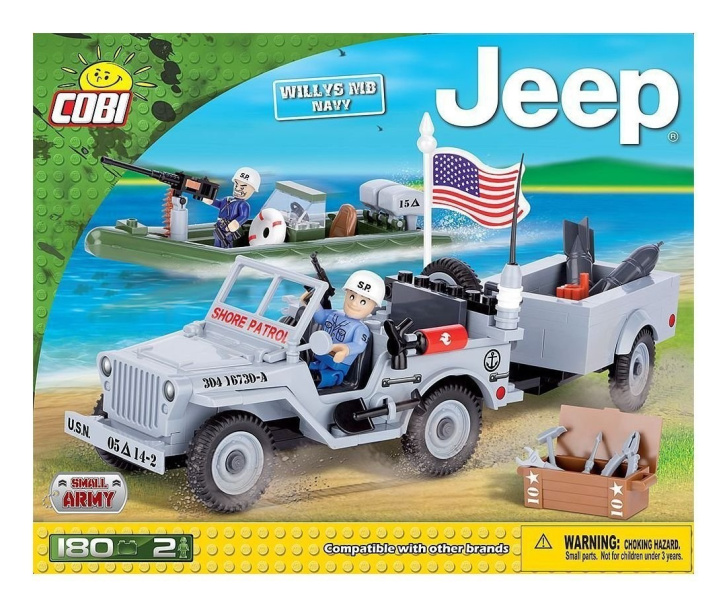 Cobi 24193 – Jeep Willys MB Navy