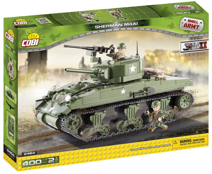 Cobi 2464A – Tank Sherman M4A1
