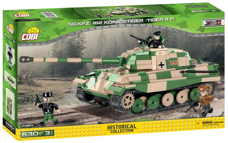 Cobi 2480A – Tank Königstiger 182