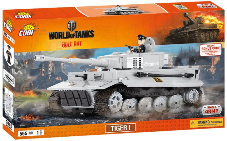Stavebnice - Tank Tiger I
