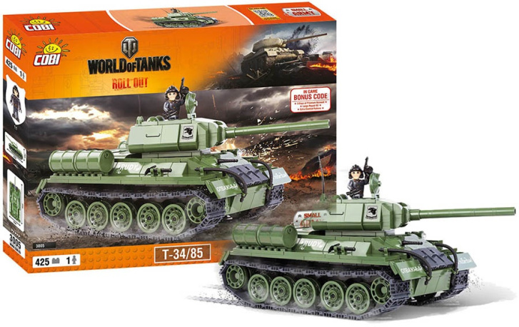 Stavebnice World of Tanks tank T 34/85