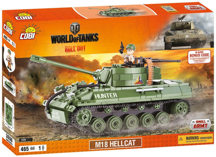 Stavebnice - Tank M18 Hellcat